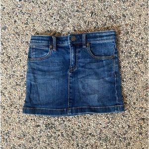 Burberry Girls Jean Skirt Size